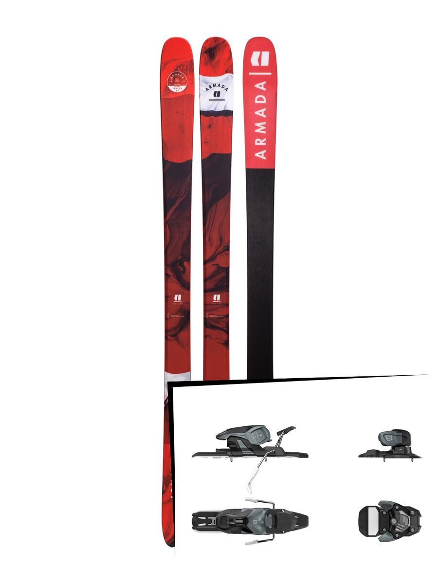 Set: Armada Tracer 88 2019 + Salomon Warden 11 dark grey/black - Bild 1