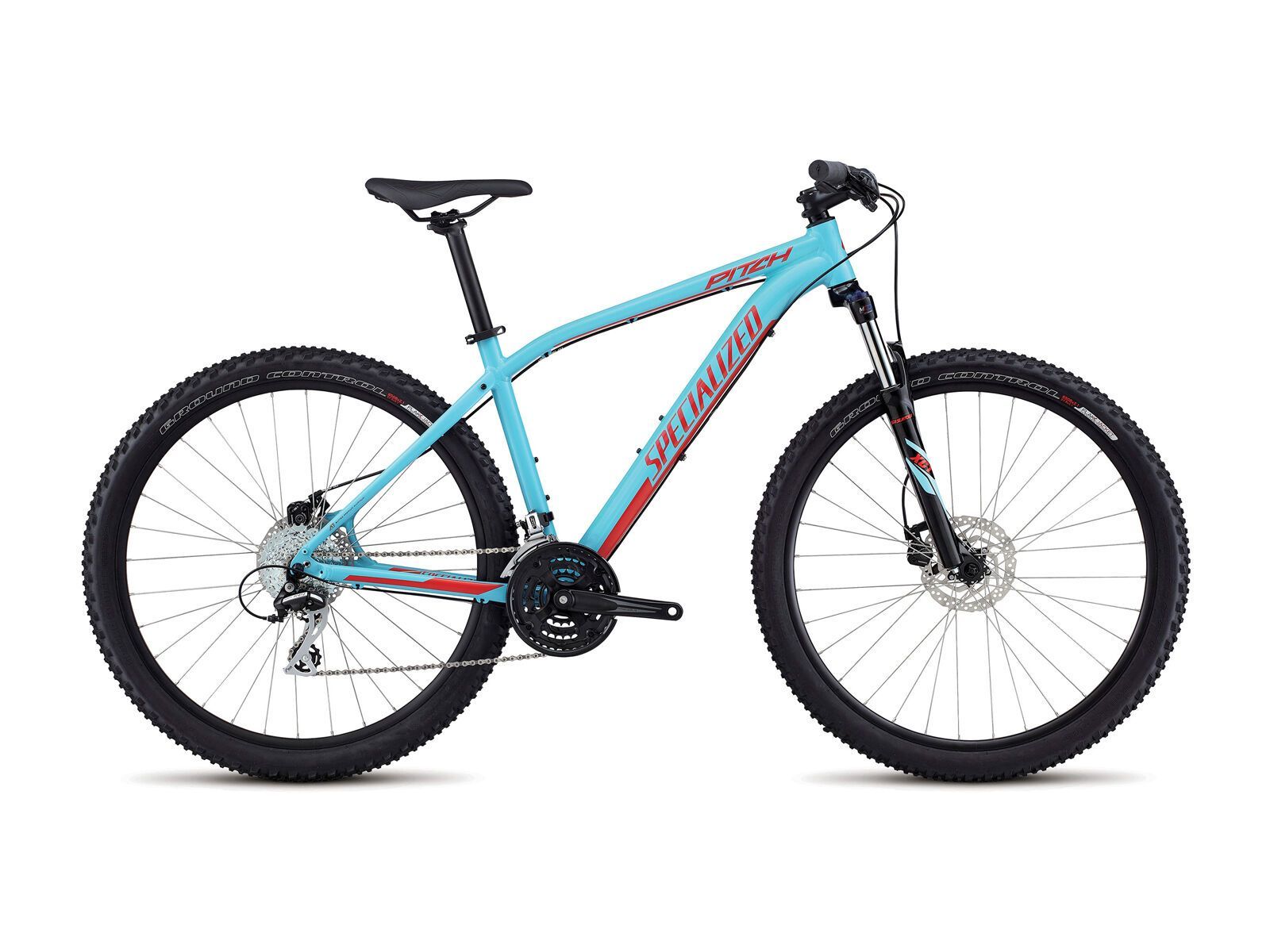 Specialized Pitch 650B, gloss light blue/nordic red - Bild 1