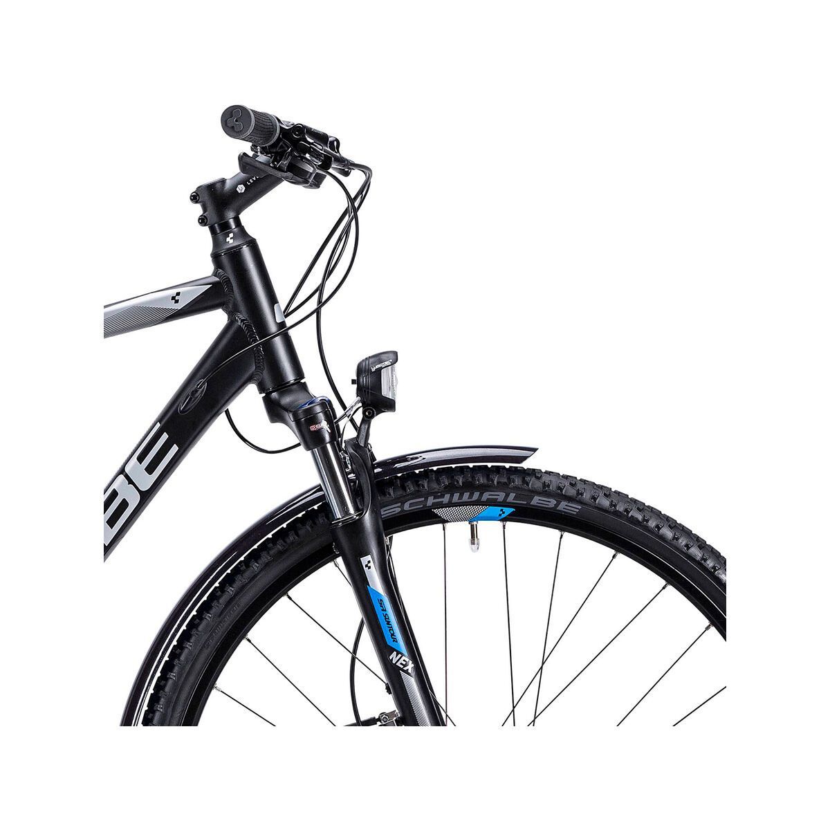 Cube Curve Allroad, black silver blue - Bild 5