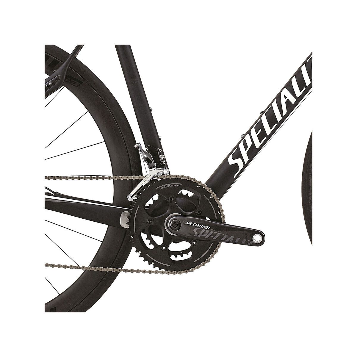 Specialized Roubaix SL4 Pro Disc Race, Satin Black/White/Charcoal - Bild 3