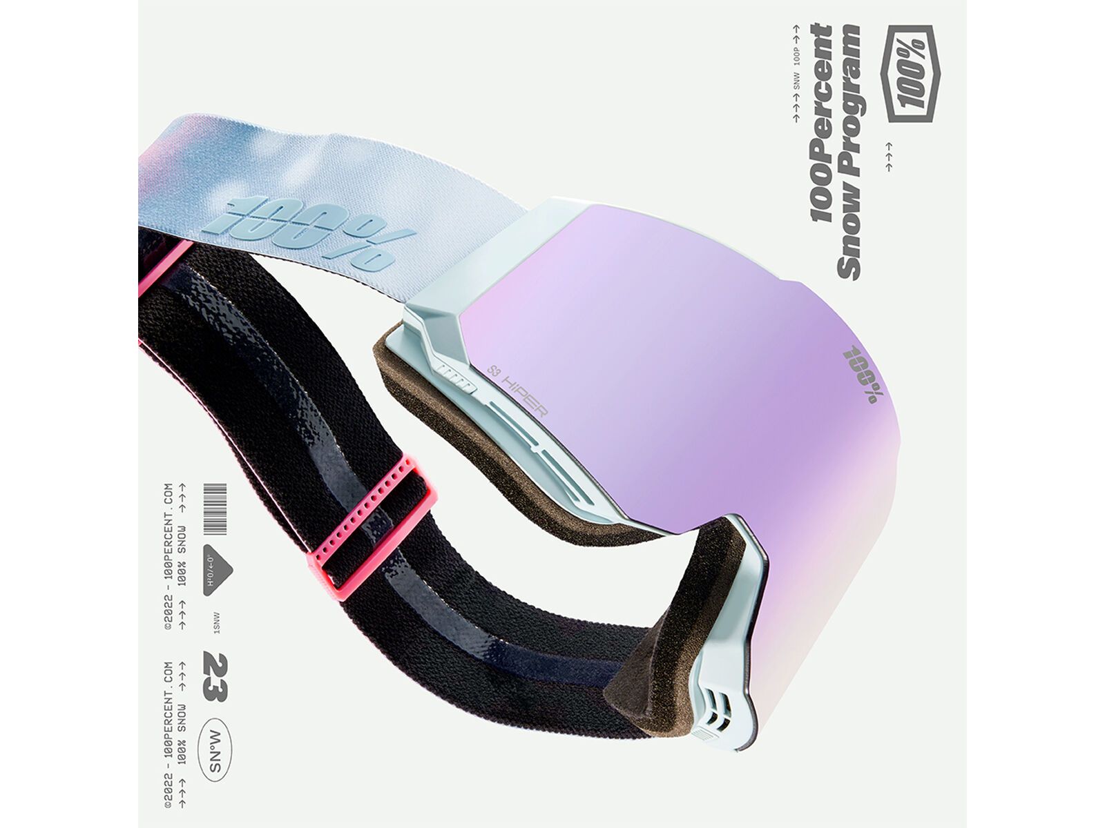 100% Snowcraft - HiPER Lavender ML Mi, stonehammer - Bild 3