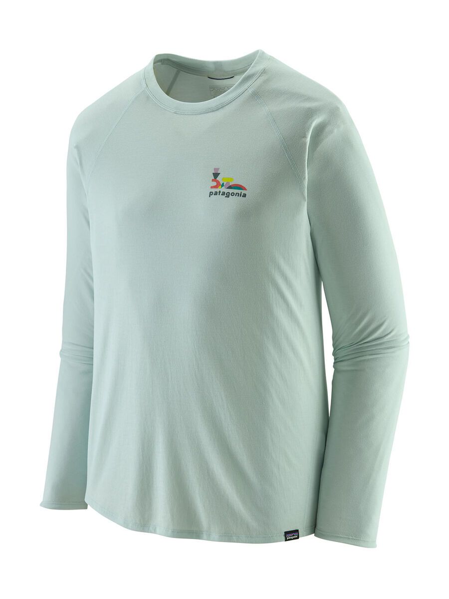 Patagonia Men's Long-Sleeved Capilene Cool Trail Graphic Shirt, lose it: wispy green - Bild 1