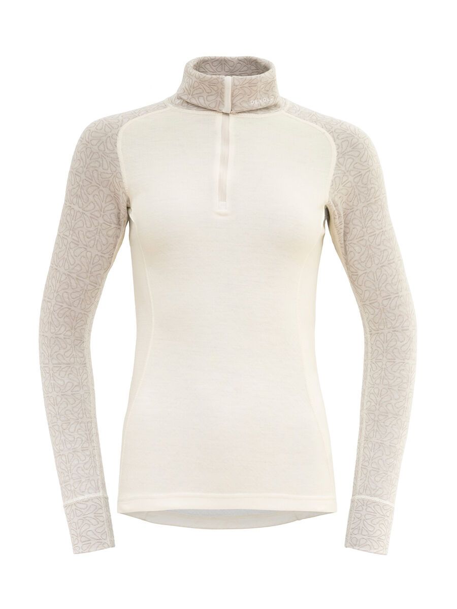 Devold Duo Active Merino 205 Z.Neck Wmn, raw white - Bild 1
