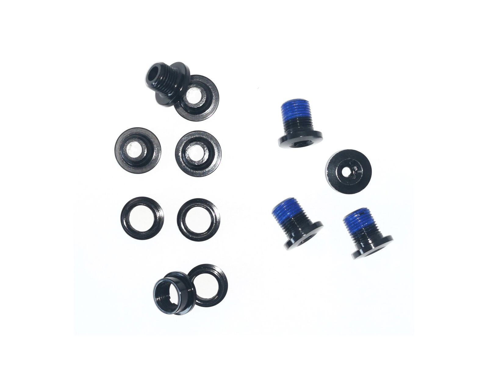 Race Face Chainring Bolt/Nut Pack Alu / Torx (8/4 Pack) / 2x10, black - Bild 1