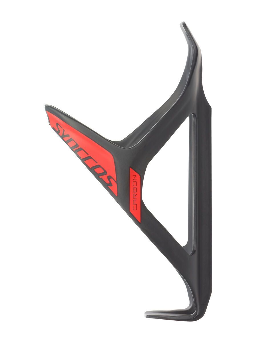 Syncros Bottle Cage Carbon 1.0, black/neon red - Bild 2