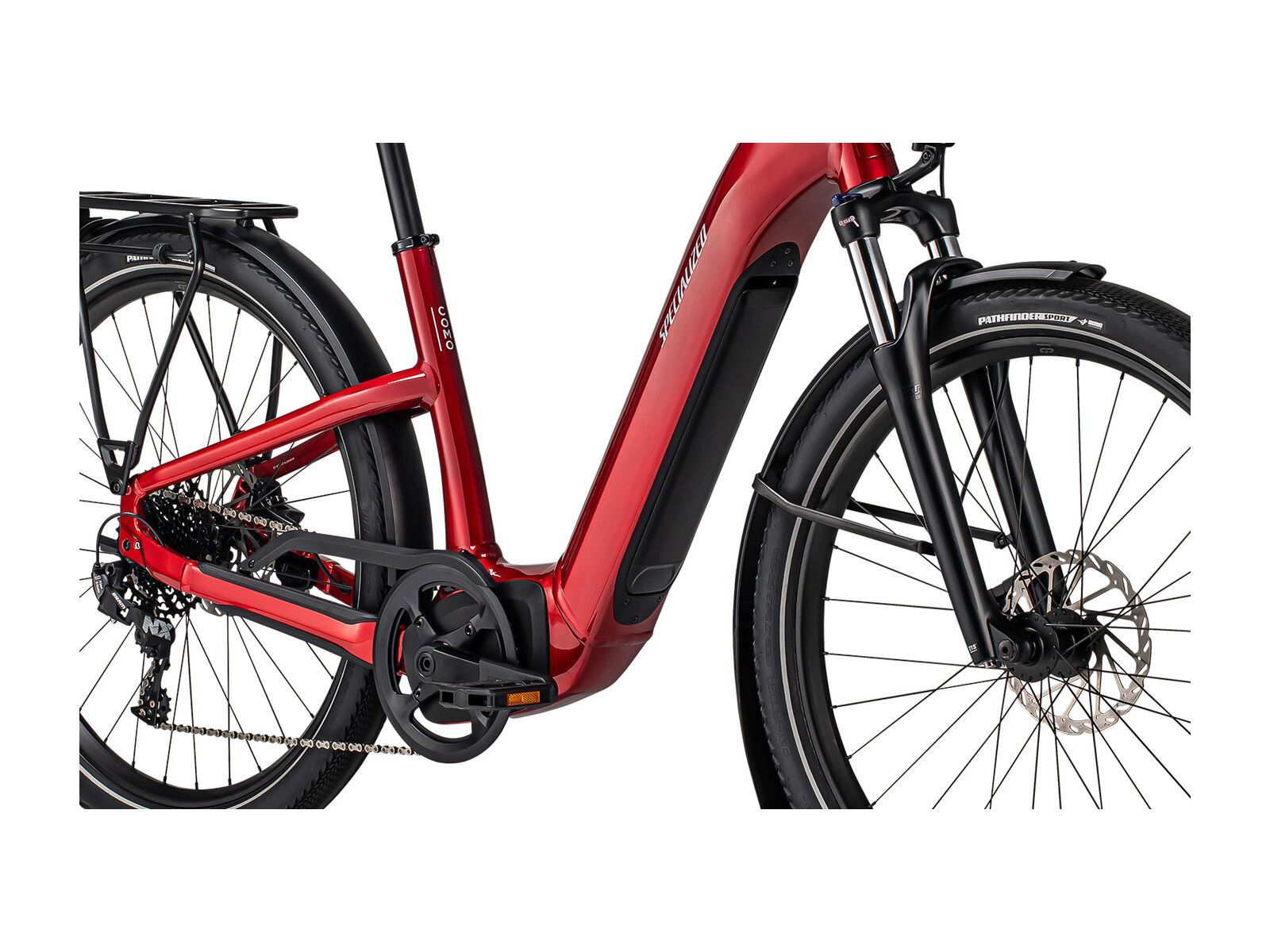 Specialized Turbo Como 4.0, red tint/silver reflective - Bild 9