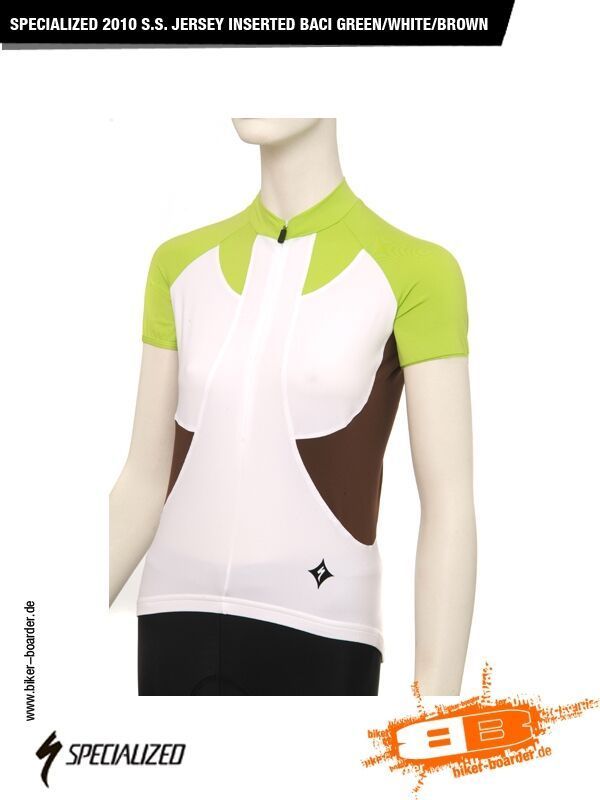 Specialized S.S. Jersey Inserted BACI, Green/White/Brown - Bild 1