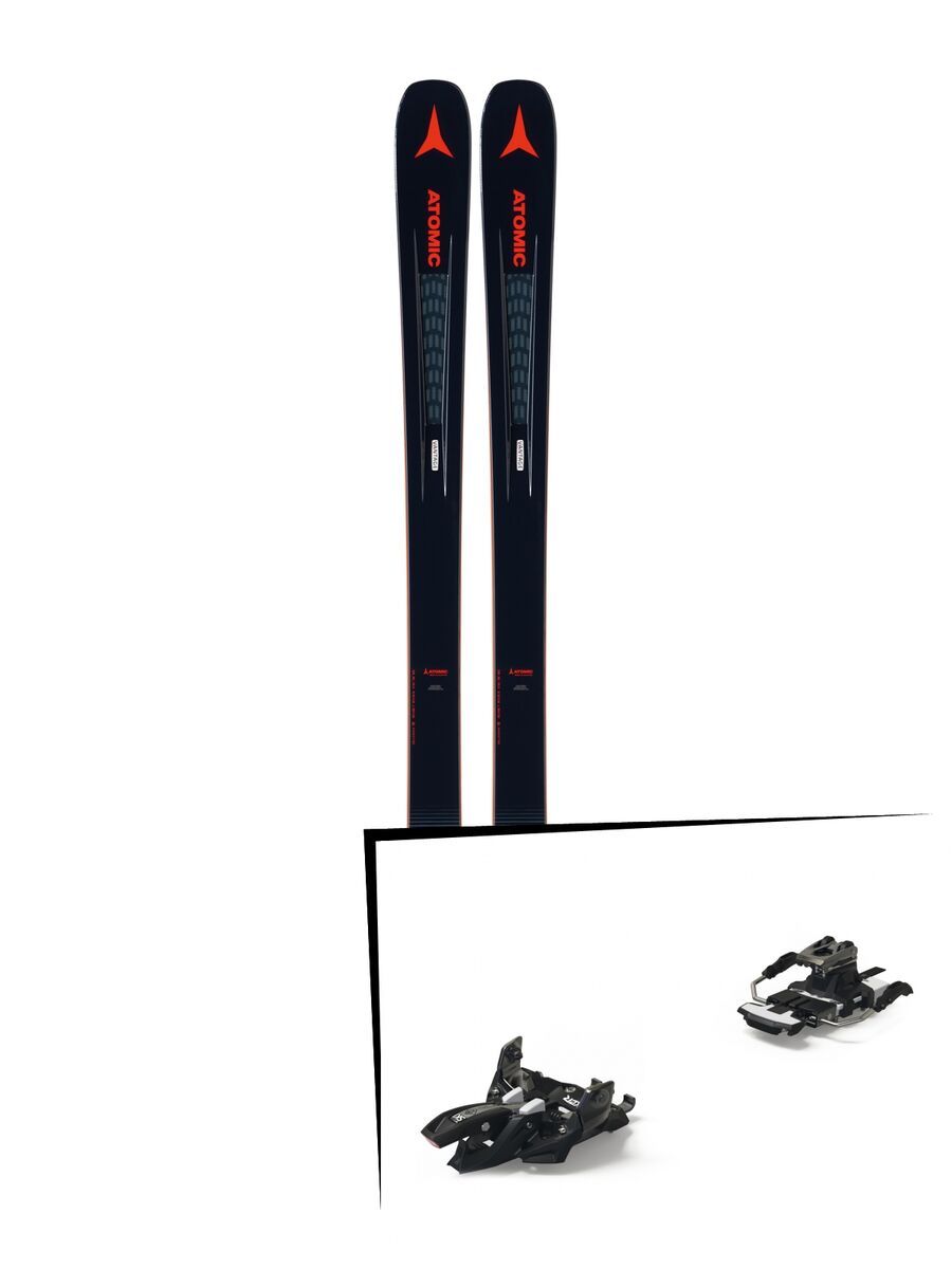Set: Atomic Vantage 90 TI 2019 + Marker Alpinist 12 Long Travel black/titanium - Bild 1