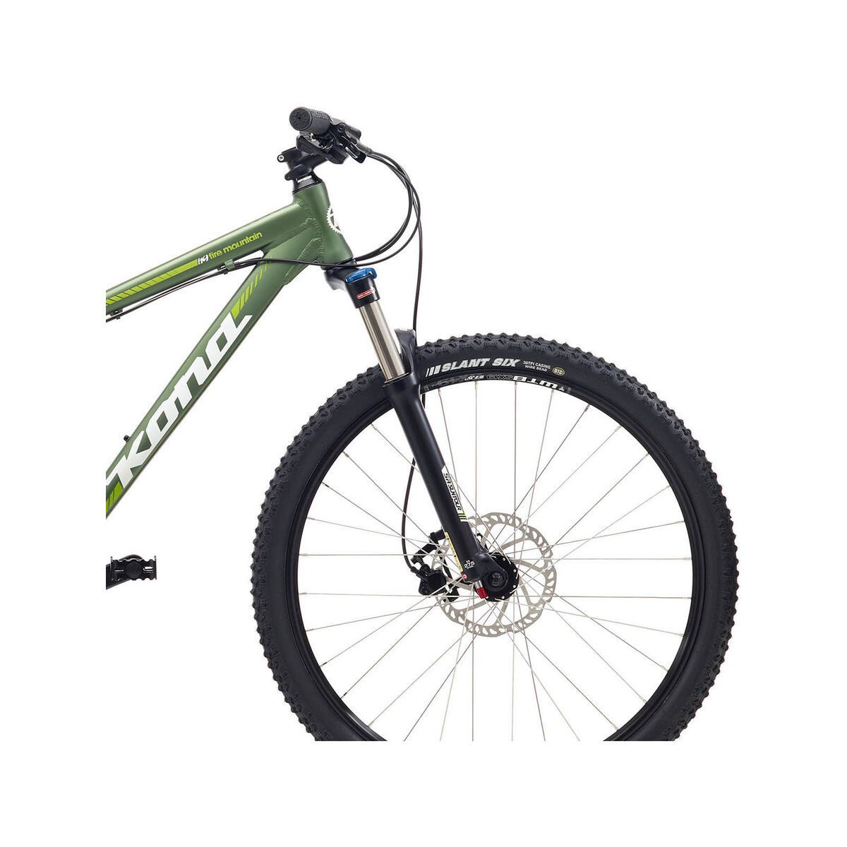 Kona Fire Mountain 26, Matt Olive w/White, Lime & Olive - Bild 5