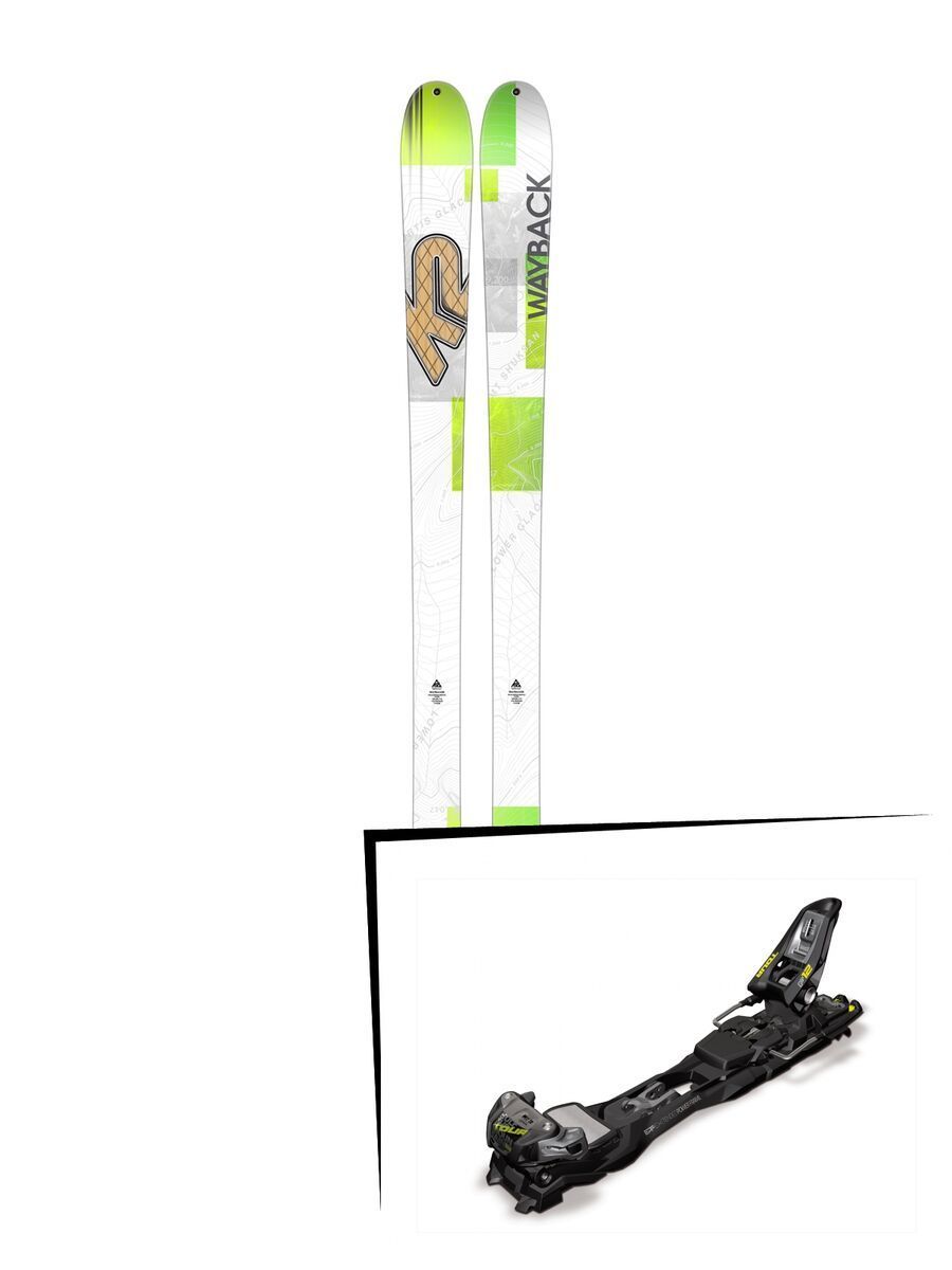 K2 SKI Set: Wayback 88 2016 + Marker F12 Tour EPF - Bild 1