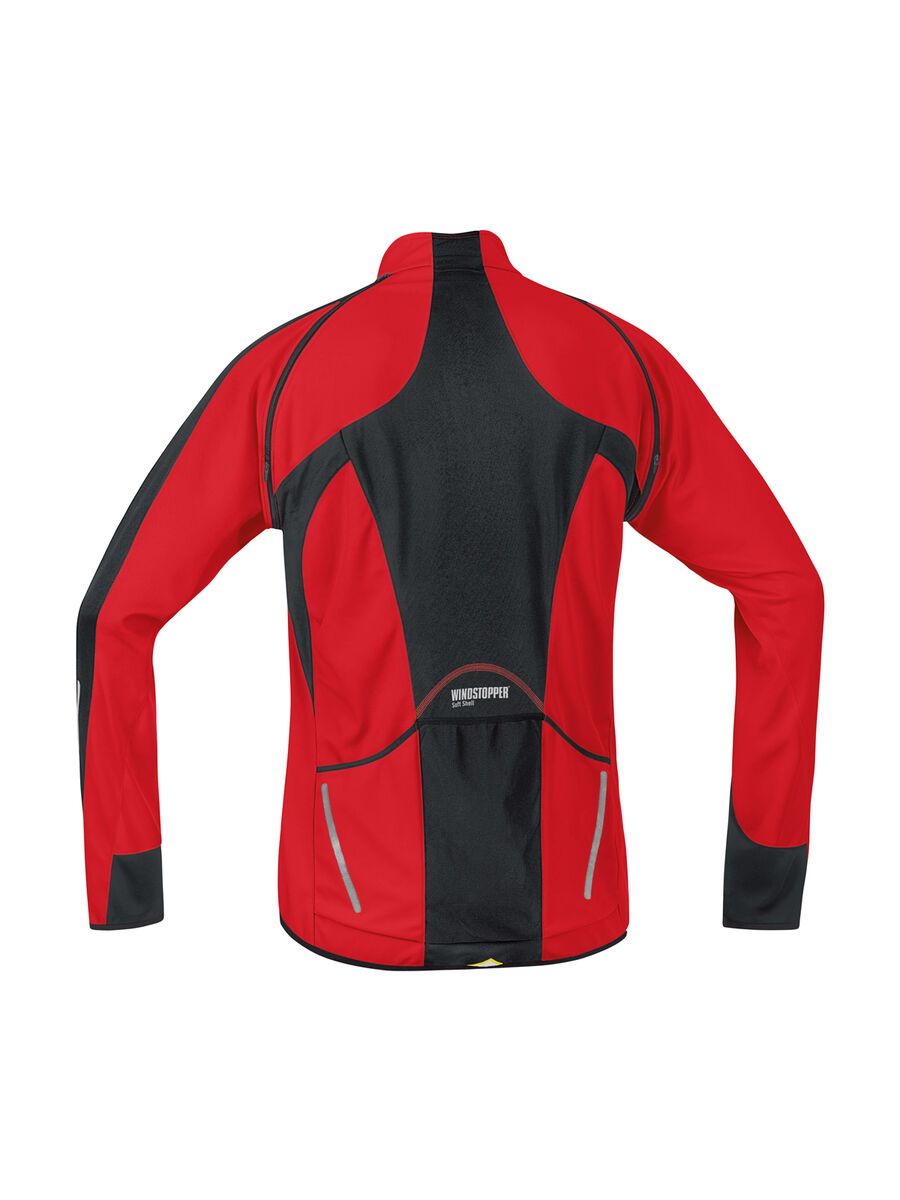 Gore Bike Wear Phantom 2.0 Windstopper Soft Shell Jacke, red/black - Bild 2