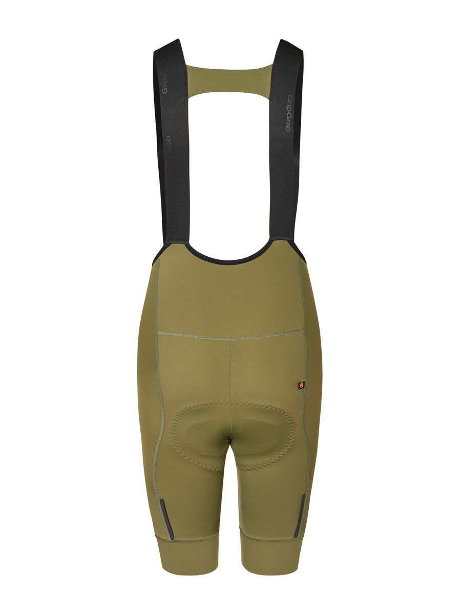 GripGrab Women's PACR Bib Shorts, olive green - Bild 3