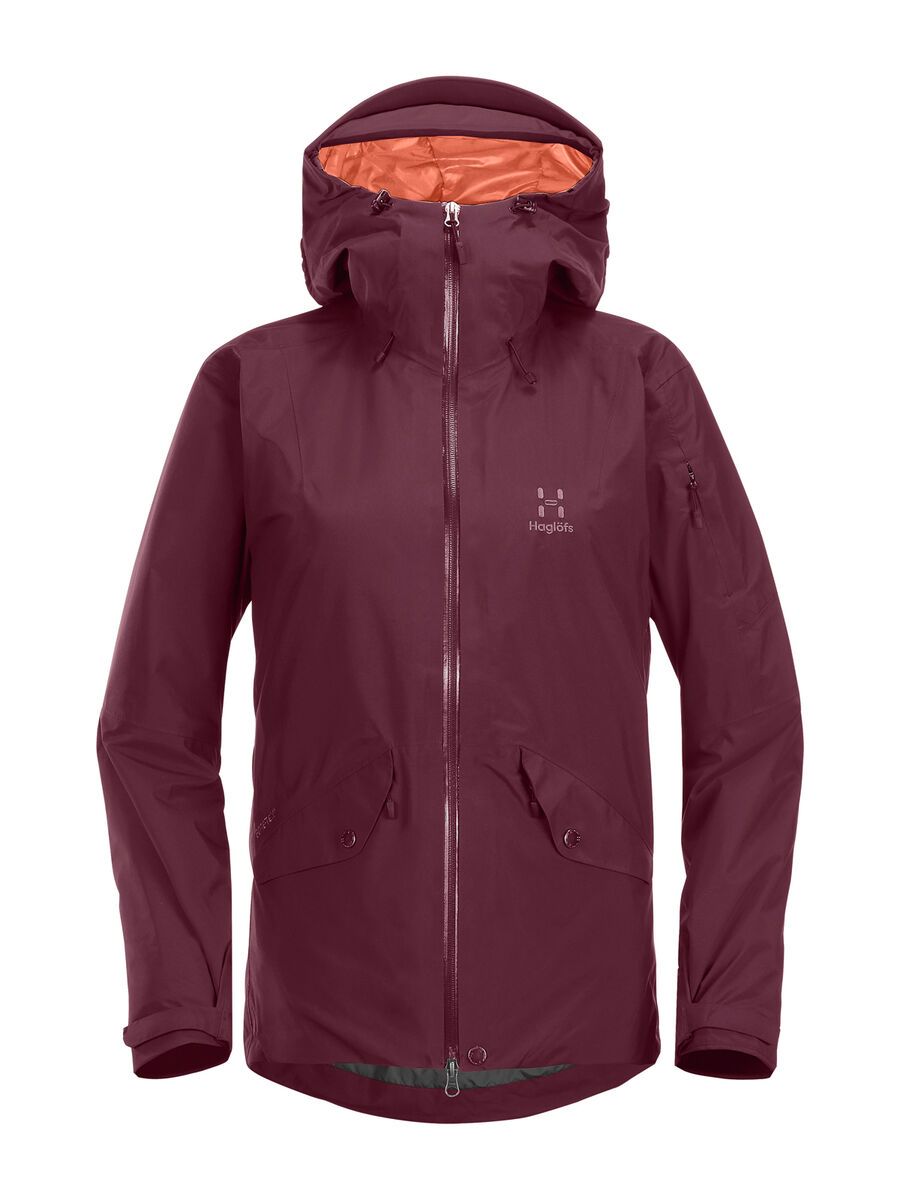 Haglöfs Khione Insulated Jacket Women, aubergine - Bild 1