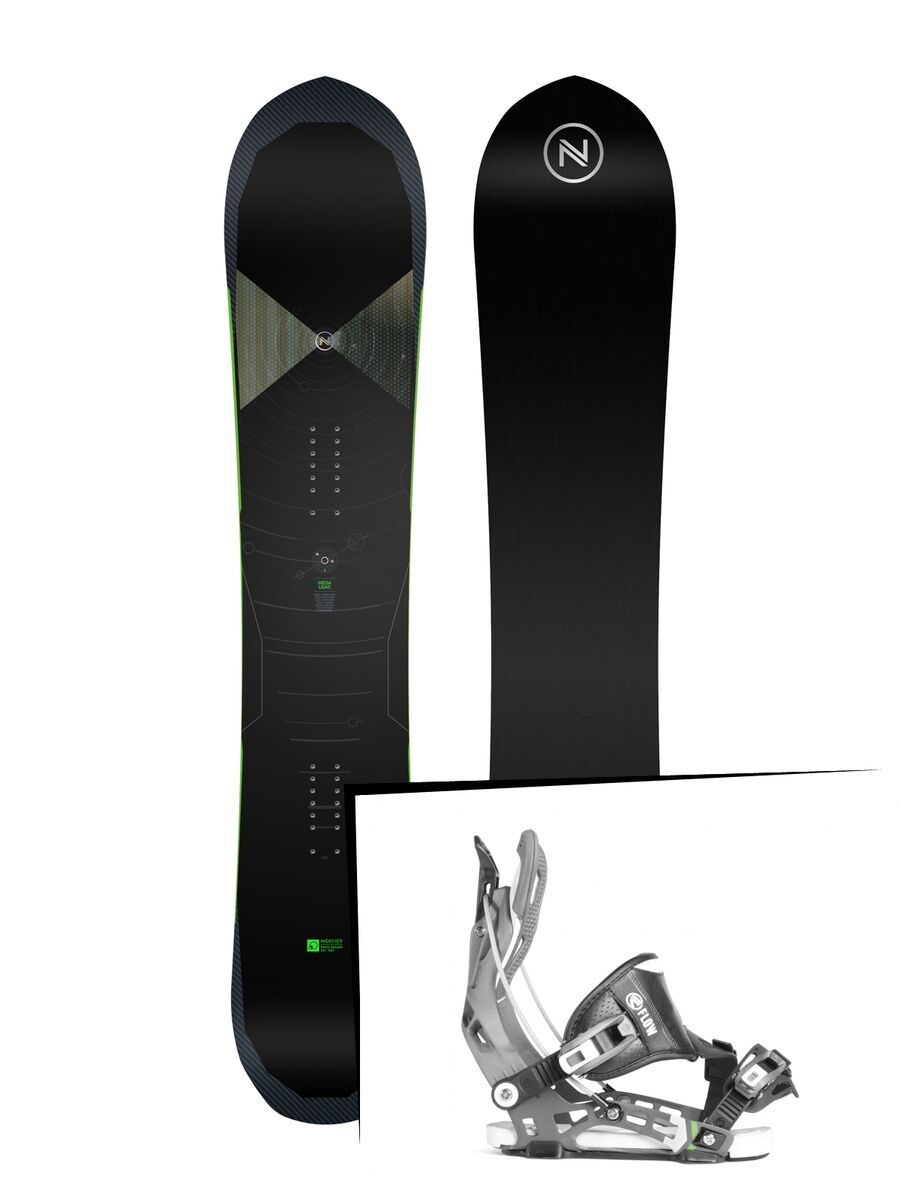 Set: Nidecker Megalight 2019 + Flow NX2 (2226524S) - Bild 1