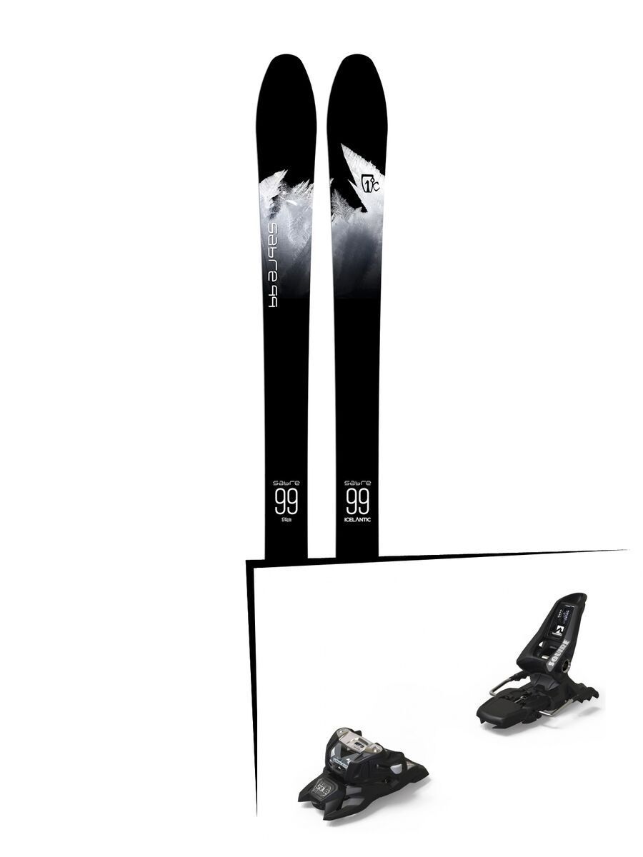 Set: Icelantic Sabre 99 2018 + Marker Squire 11 ID black - Bild 1