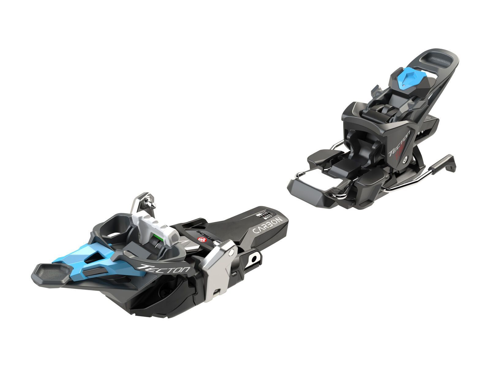 Fritschi Tecton 13 - 100 mm, ice-blue/yellow green/black - Bild 2