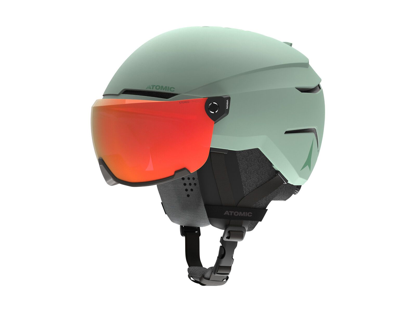 Atomic Savor Visor, Red Photo / pistachio - Bild 1