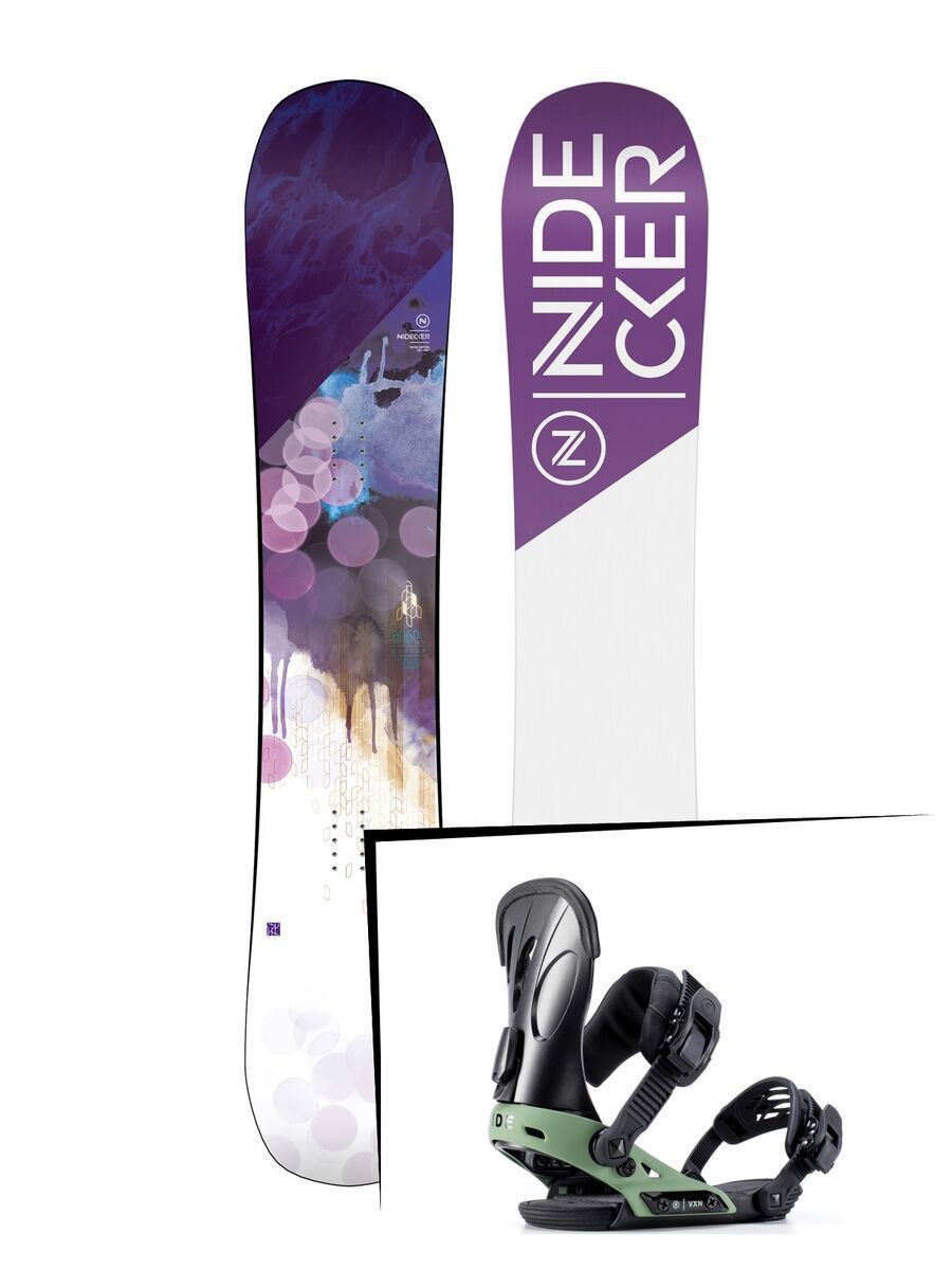 Set: Nidecker Angel 2019 + Ride VXN (2305188S) - Bild 1