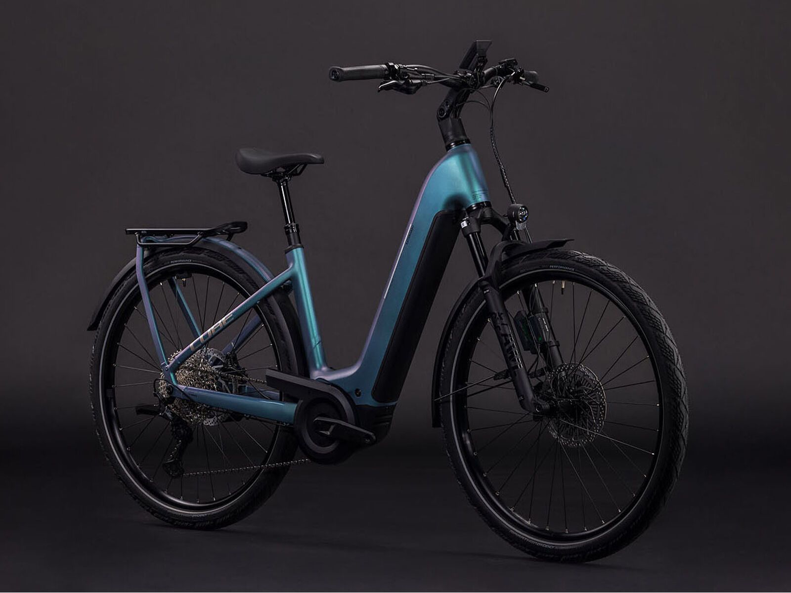 Cube Kathmandu Hybrid EXC 800 Easy Entry, smaragdgrey´n´prism - Bild 2