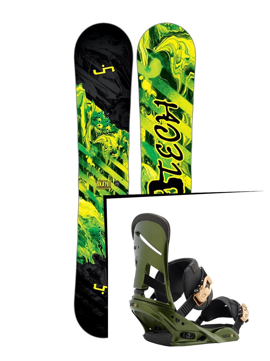 Set: Lib Tech Sk8 Banana 2017 + Burton Mission (1712882S) - Bild 1