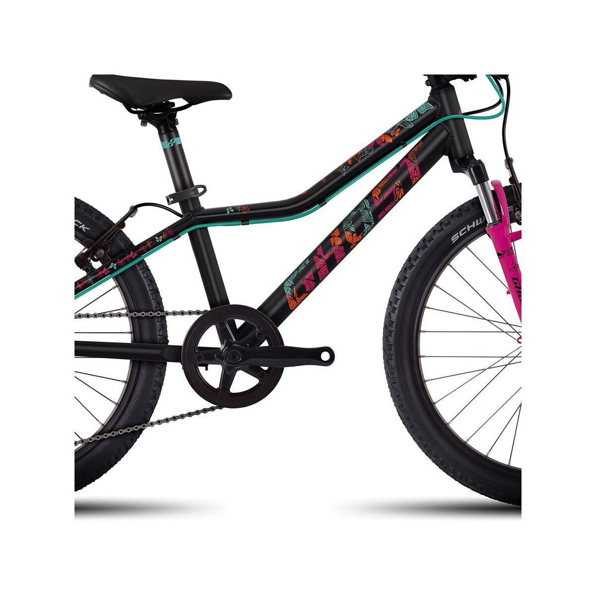 Ghost Lanao Kid 2 AL 20, night black/fuchsia pink/jade blue - Bild 3