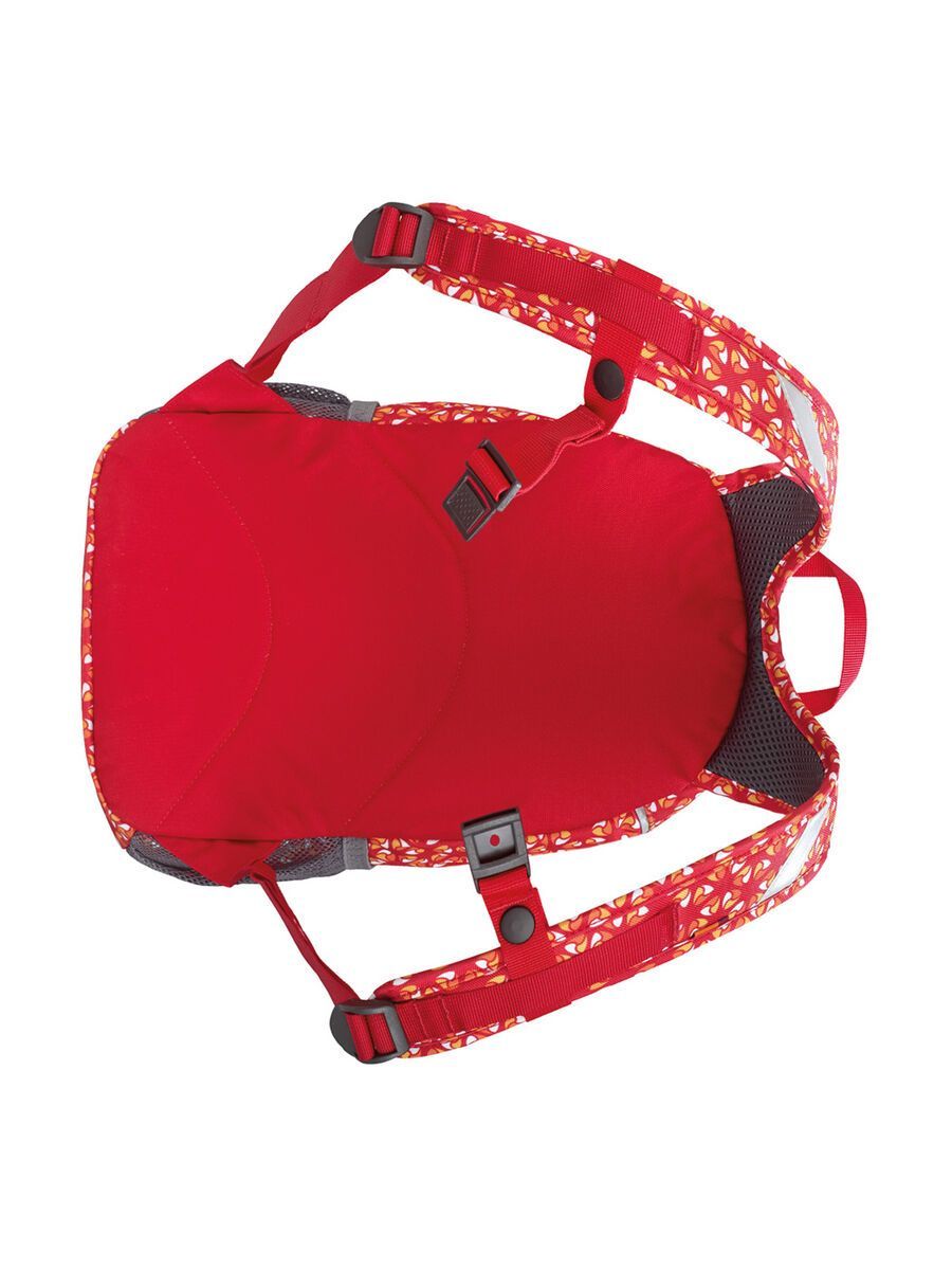 Vaude Minnie 4,5, red/mandarine print - Bild 2