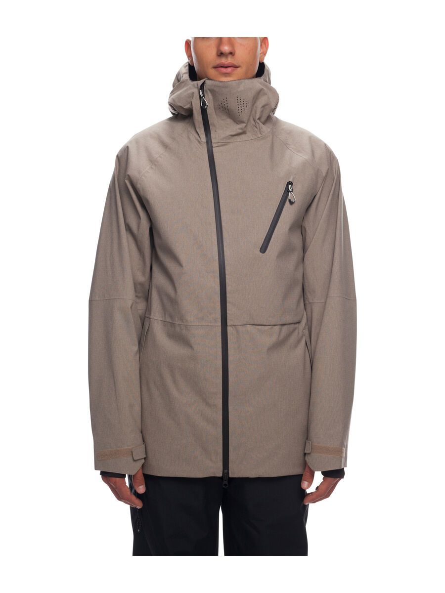 686 Men's GLCR Hydra Thermagraph Jacket, khaki melange - Bild 1