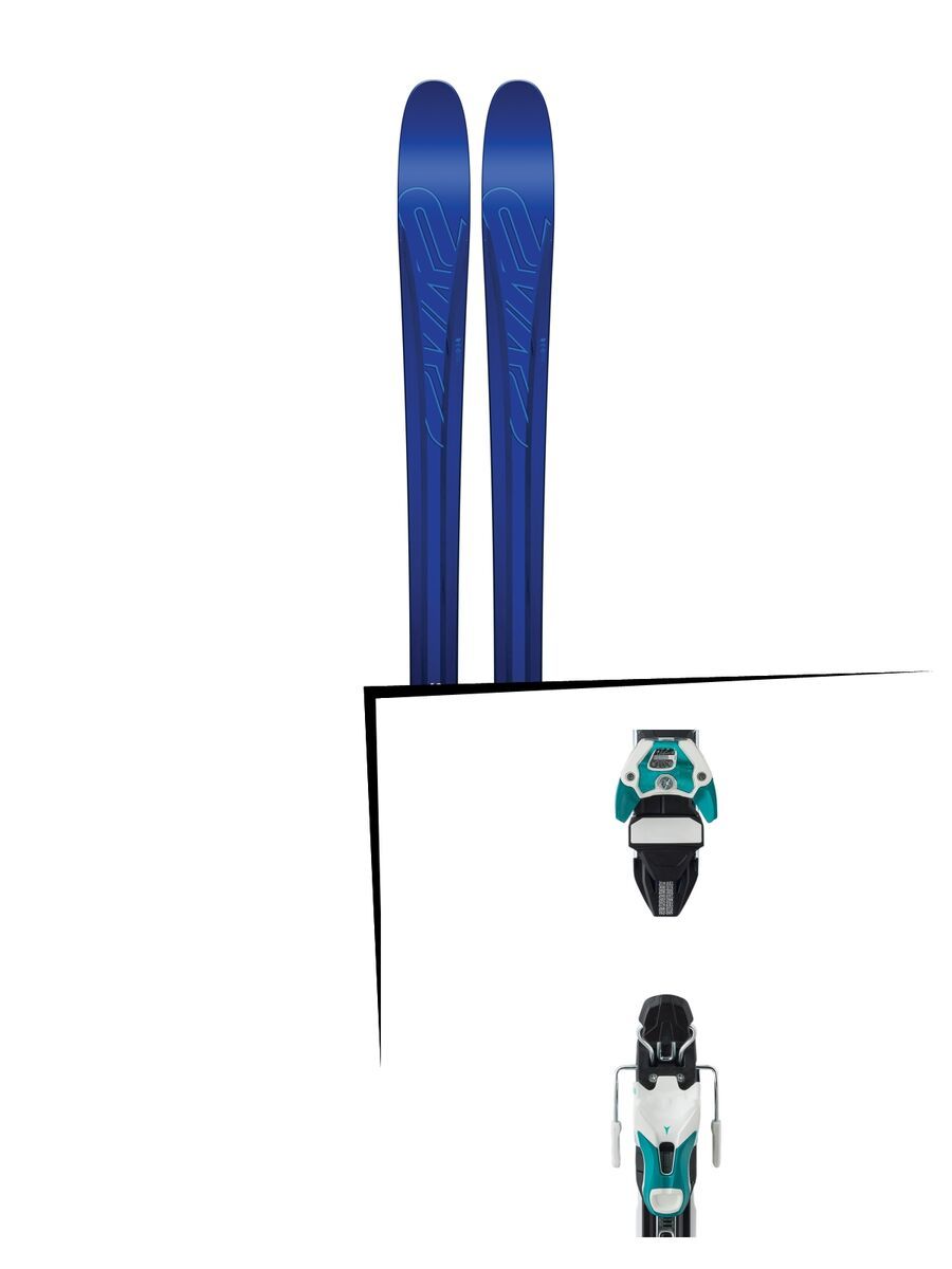 Set: K2 SKI Pinnacle 88 2017 + Atomic Warden 11 DT 90 mm, white/mint - Skiset - Bild 1