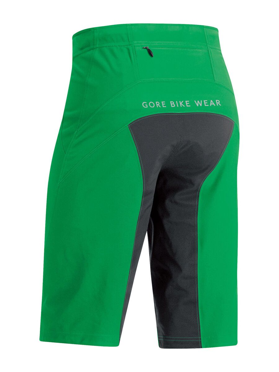 Gore Bike Wear Alp-X Pro Windstopper Soft Shell Shorts, fresh green/black - Bild 2