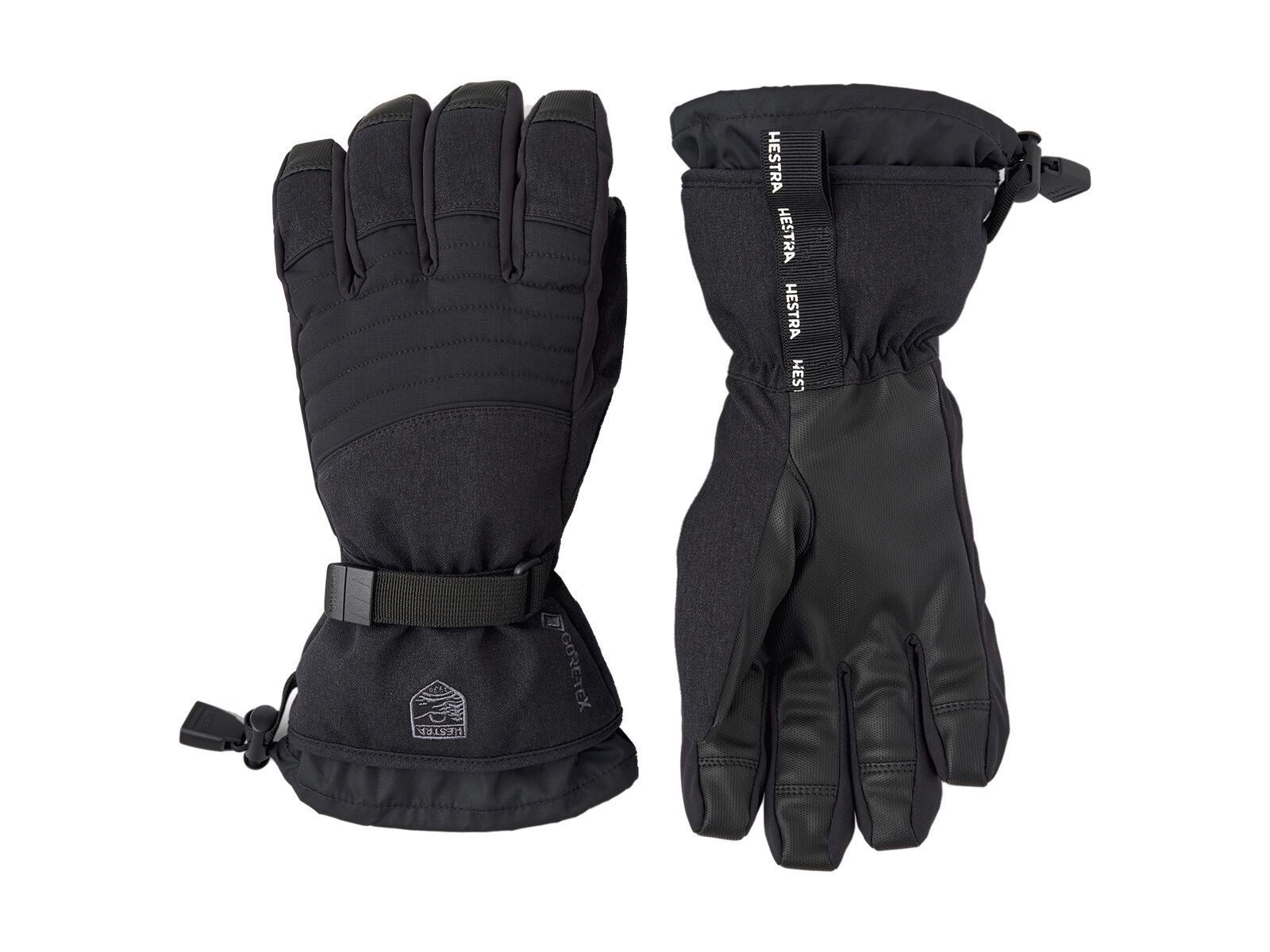 Hestra Gore-Tex Perform 5 Finger, black - Bild 1