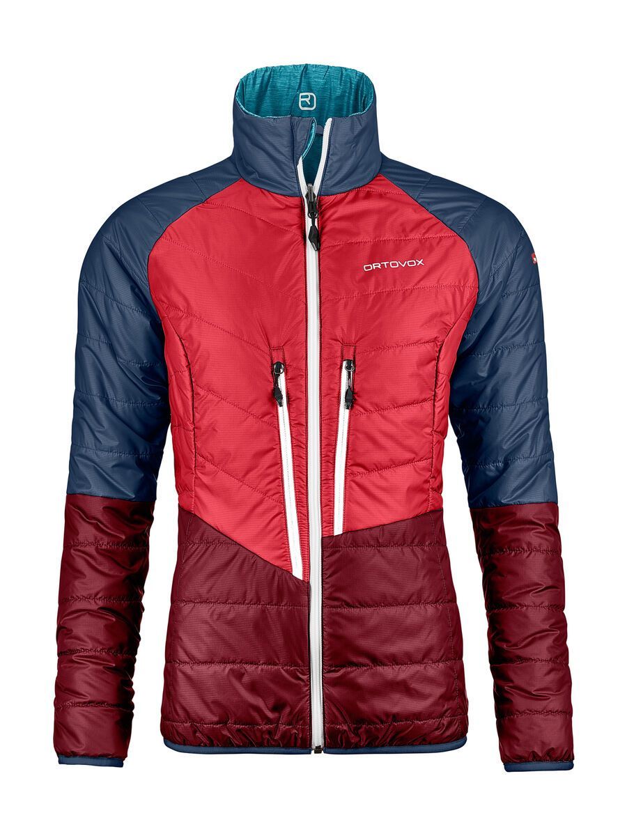 Ortovox Swisswool Light Piz Bial Jacket W, aqua blend - Bild 1