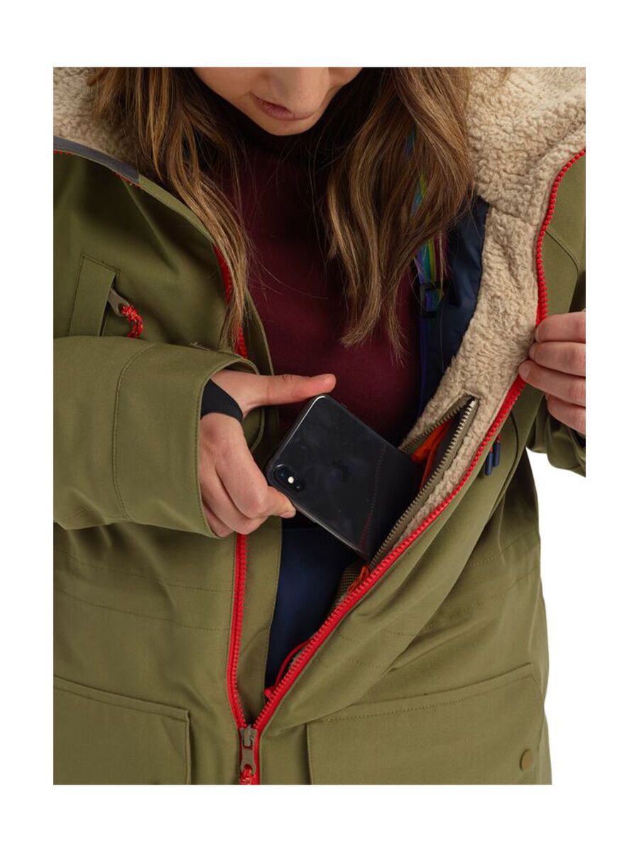 Burton Women's Prowess Jacket, martini olive - Bild 8