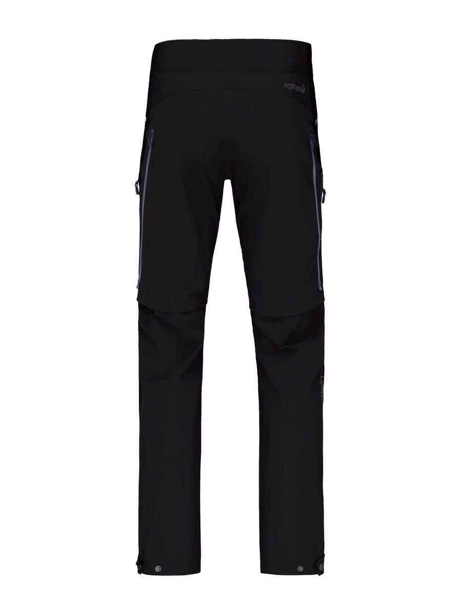 Norrona trollveggen flex1 Zip-off Pants M's, caviar - Bild 3