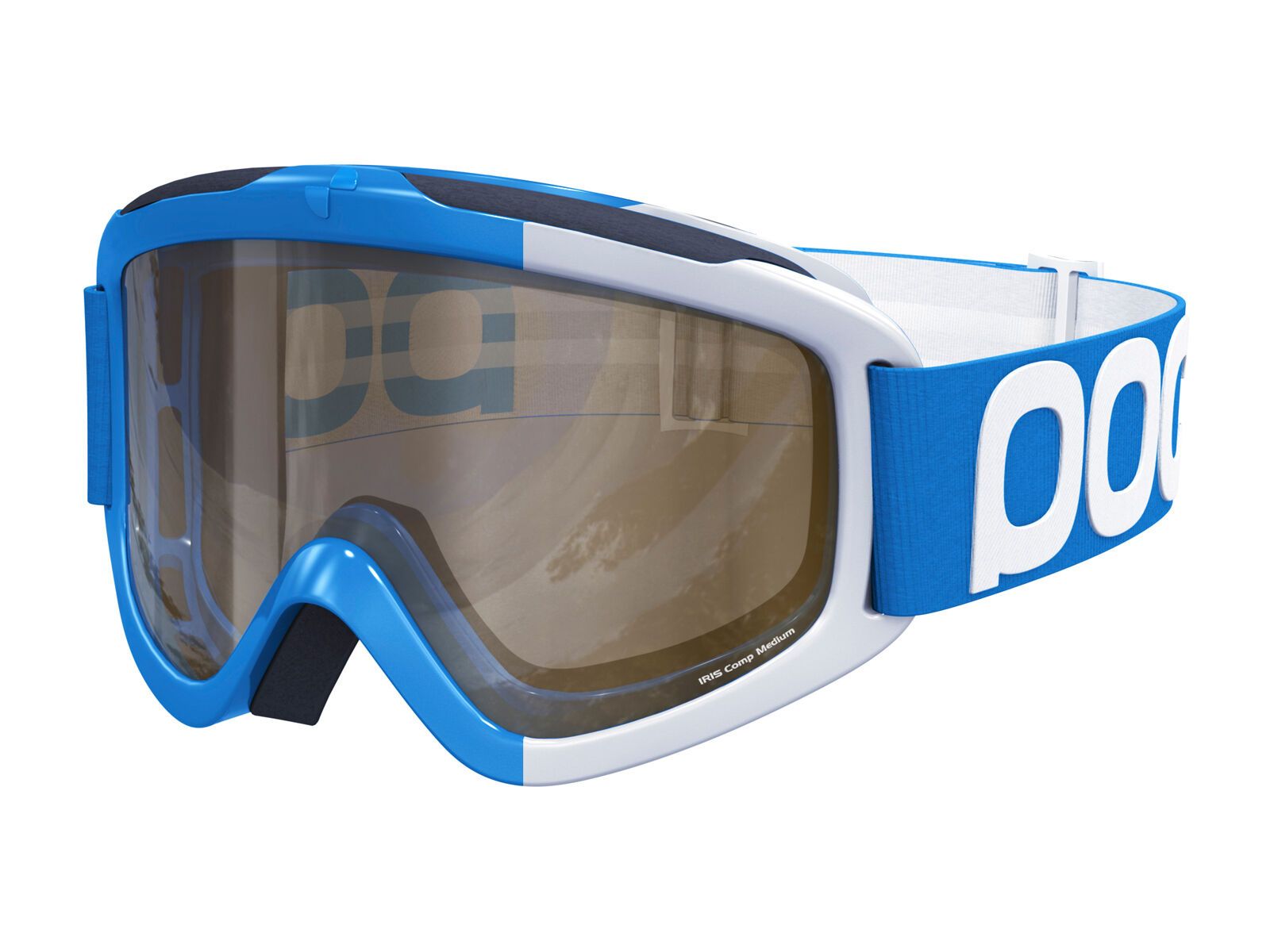 POC Iris Comp inkl. Wechselscheibe, terbium blue/Lens: brown, clear - Bild 1