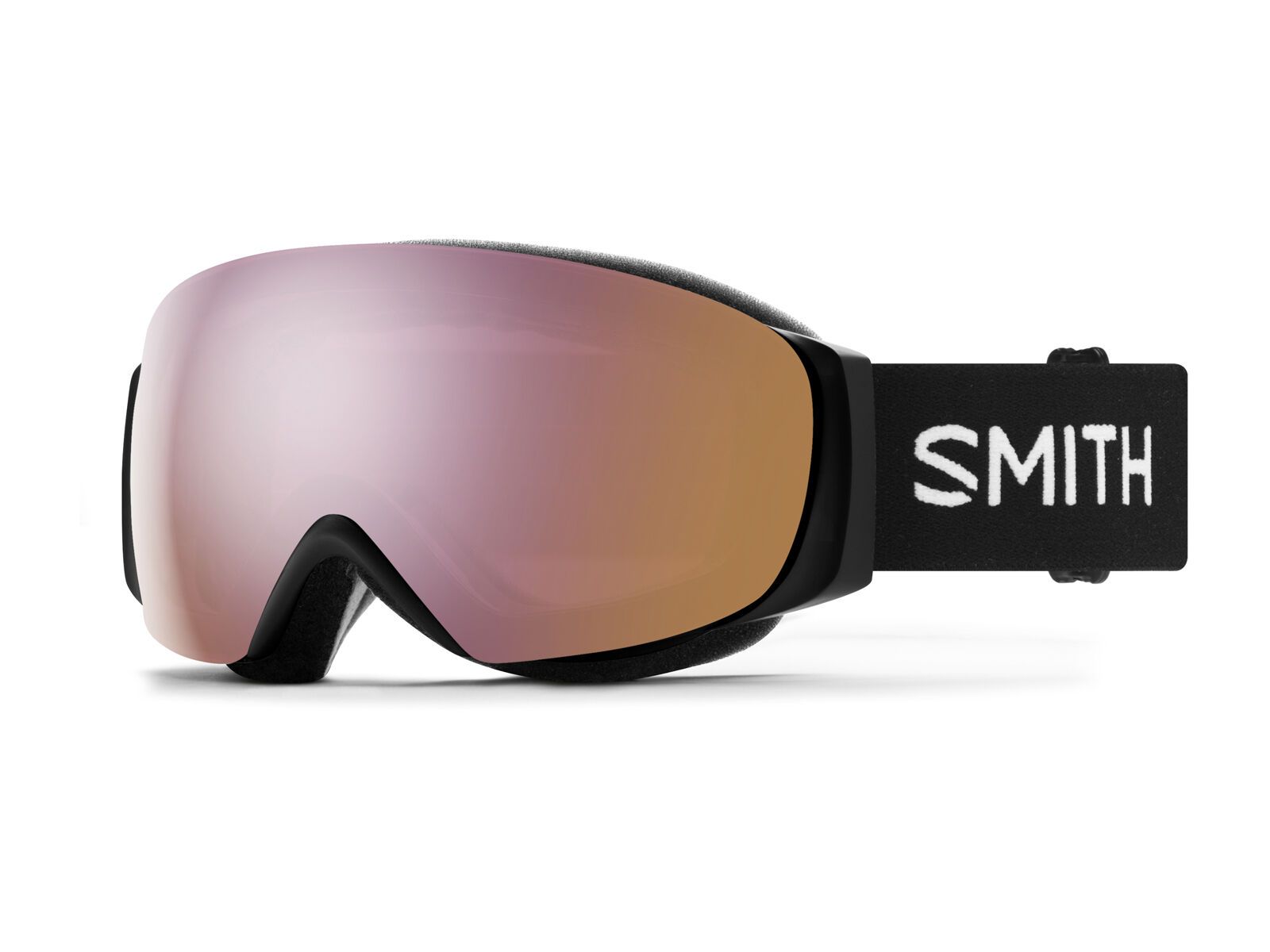 Smith I/O Mag S inkl. WS, black/Lens: chromapop everyday rose gold mirror - Bild 1