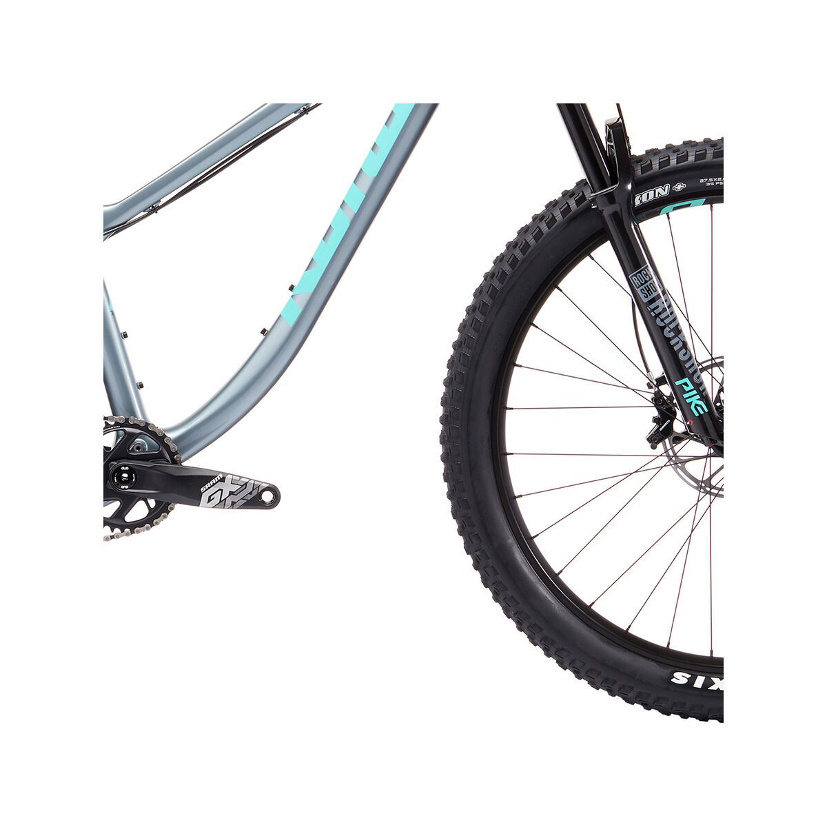 Kona Big Honzo CR/DL, gloss silver gray w/ mint green & dark gray decals - Bild 4