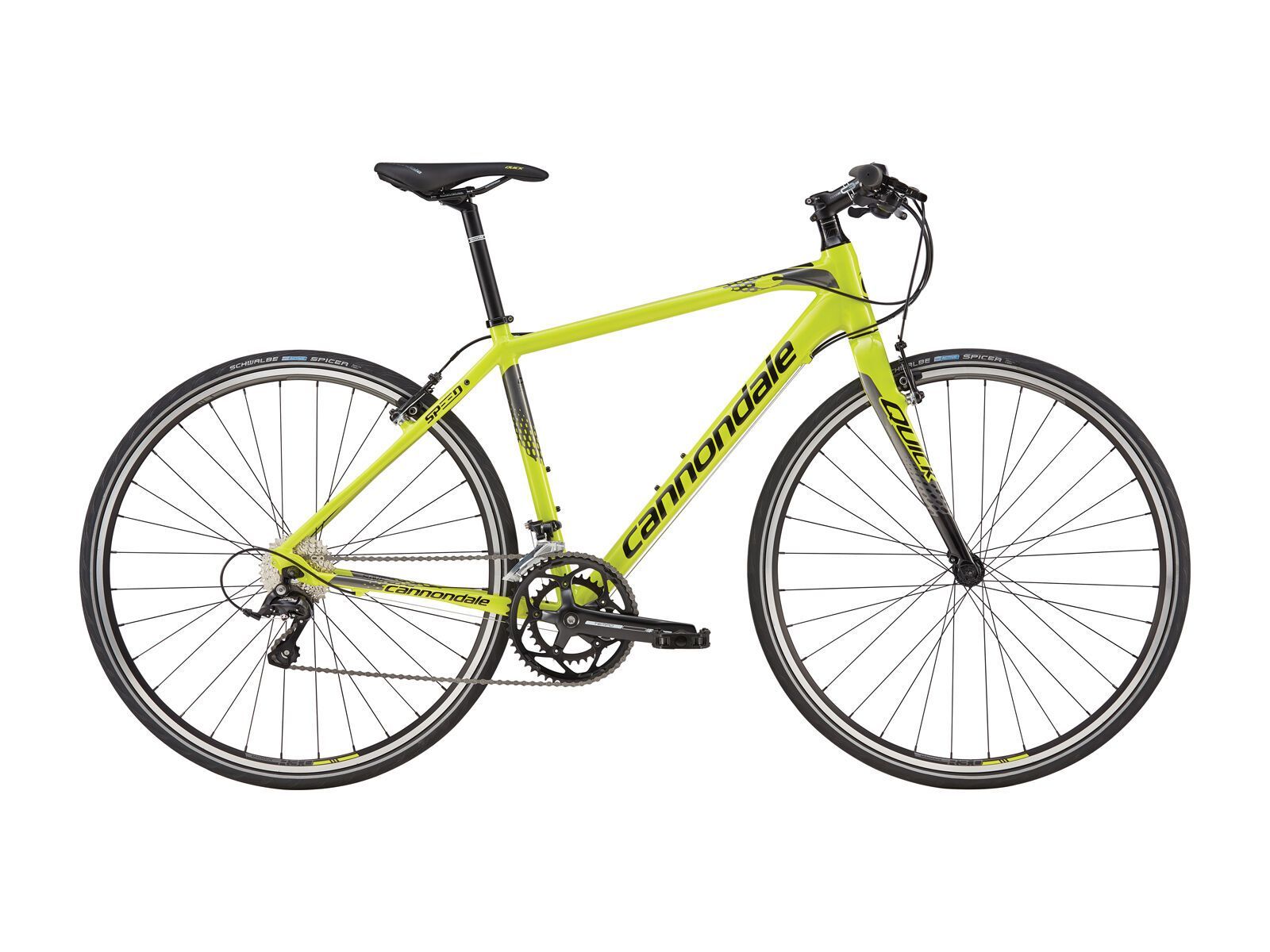 Cannondale Quick Speed 3, neon spring w/ jet black, charcoal grey, gloss - Bild 1