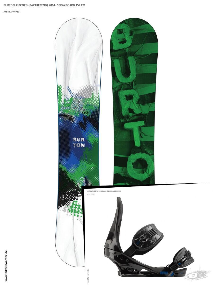 Set: Burton Ripcord  +  Freestyle (493912S) - Bild 1