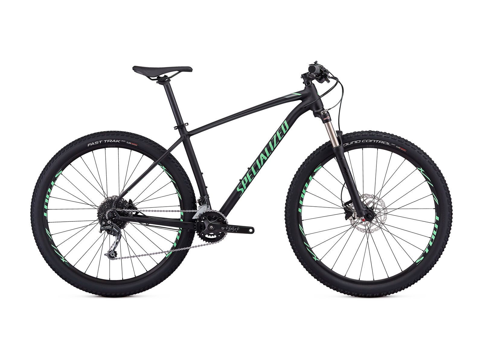 Specialized Rockhopper Expert, gloss black/acid kiwi/charcoal - Bild 1