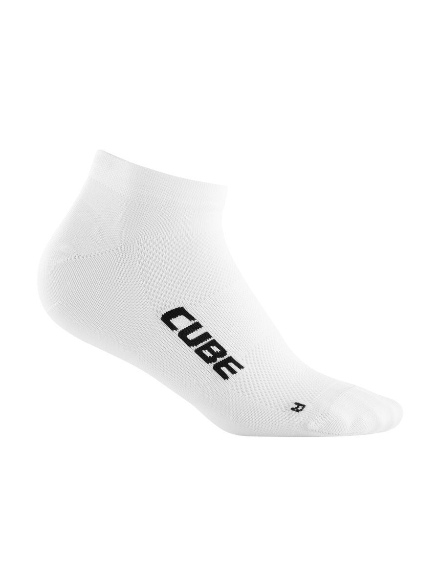 Cube Socke Low Cut Blackline, white - Bild 1