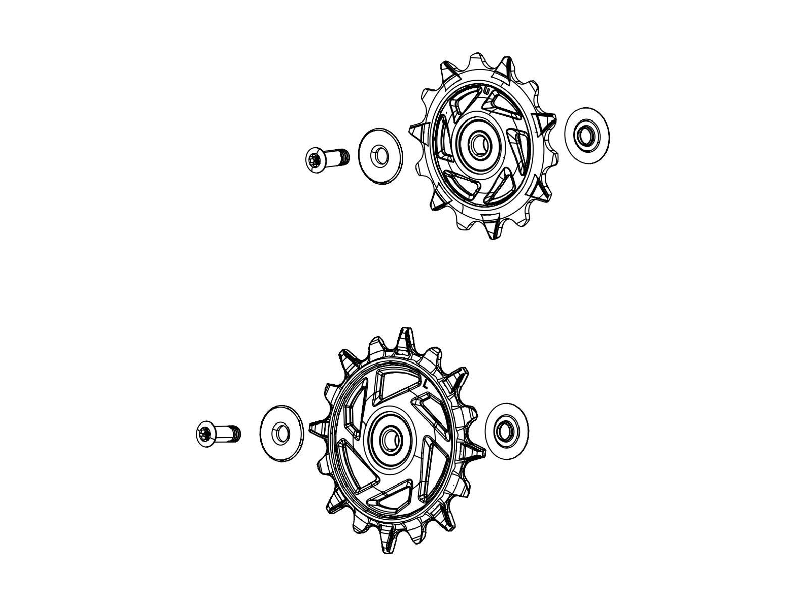 SRAM Schaltrollen-Set X0 Eagle Transmission - Bild 3