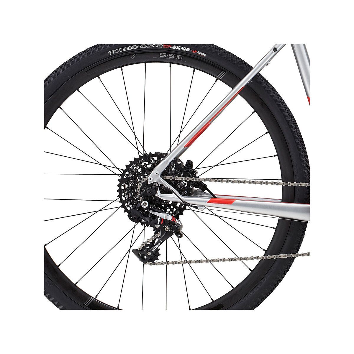 Specialized Crosstrail Pro Disc, brushed/rocket red/black - Bild 4