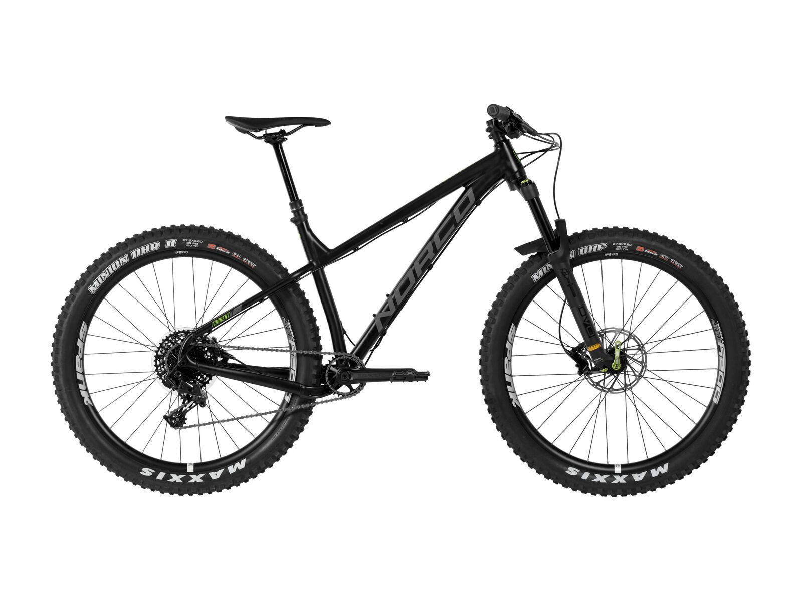 Norco Torrent HT+ 7.1, black/grey/green - Bild 1