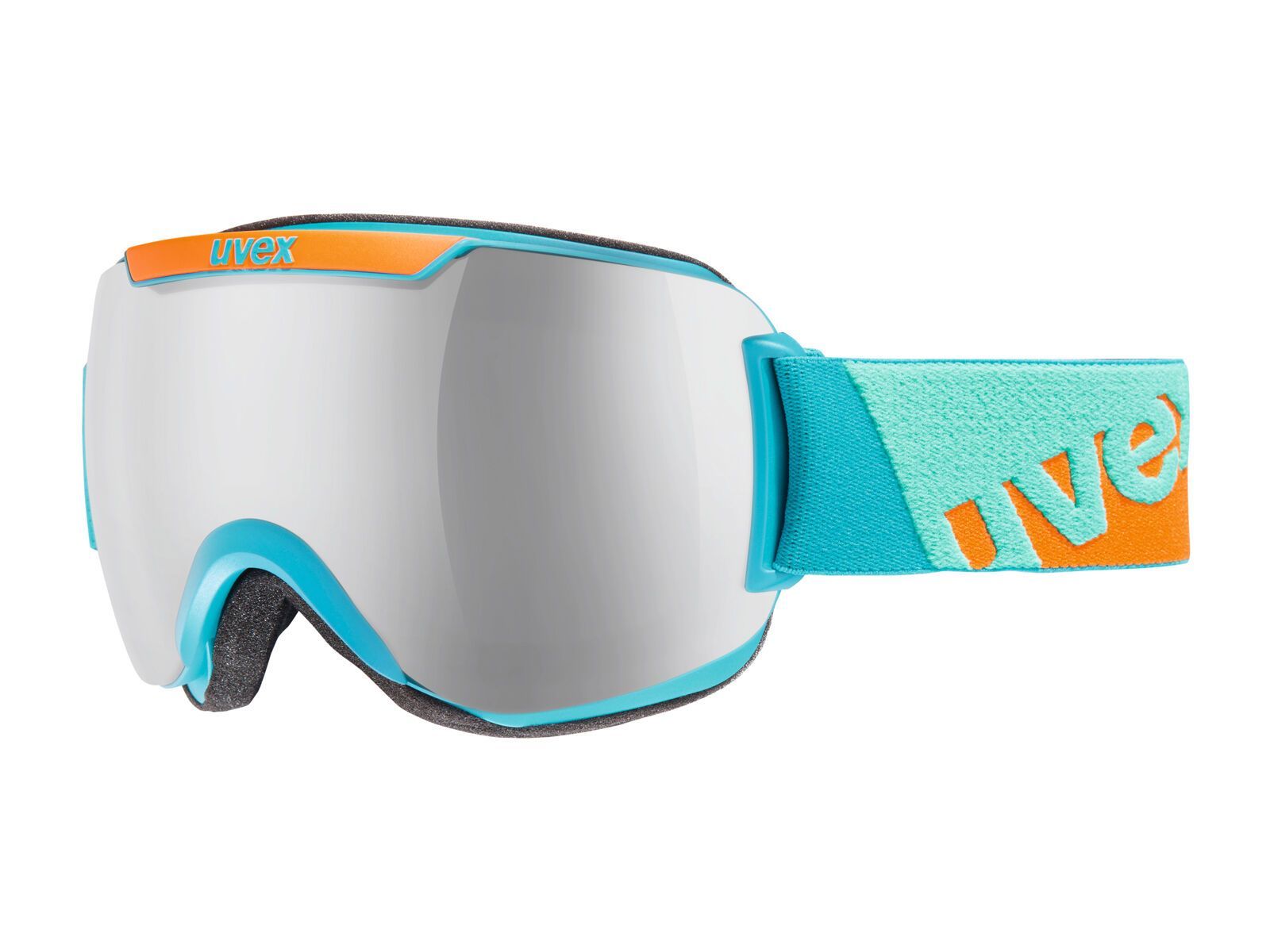 uvex Downhill 2000 PM, petrol mat/Lens: litemirror silver - Bild 1