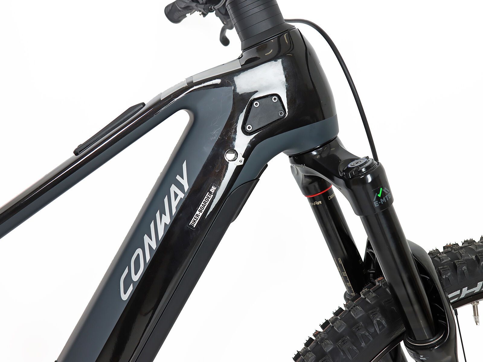 Conway Xyron S 7.9 Carbon, black metallic / silver matt - Bild 6