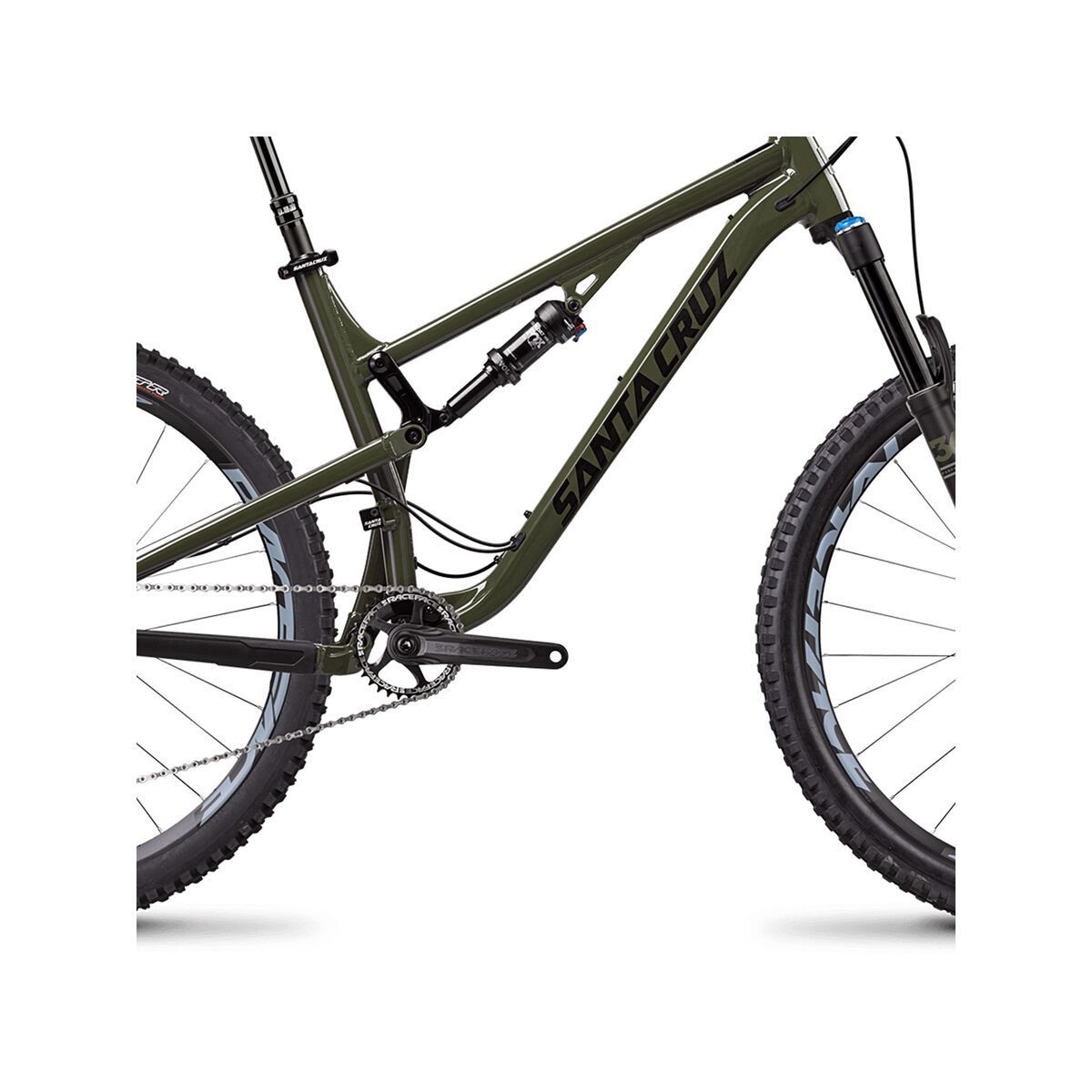 Santa Cruz Bronson AL S, gloss olive and black - Bild 4