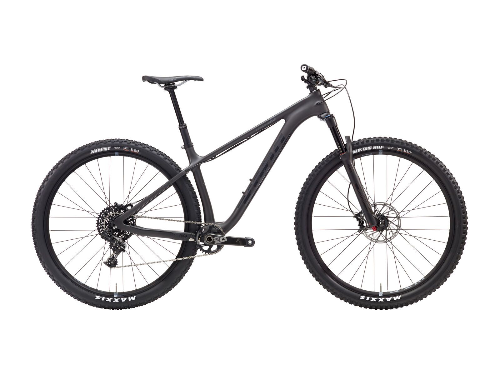Kona Honzo CR Trail DL, matt carbon/black - Bild 1