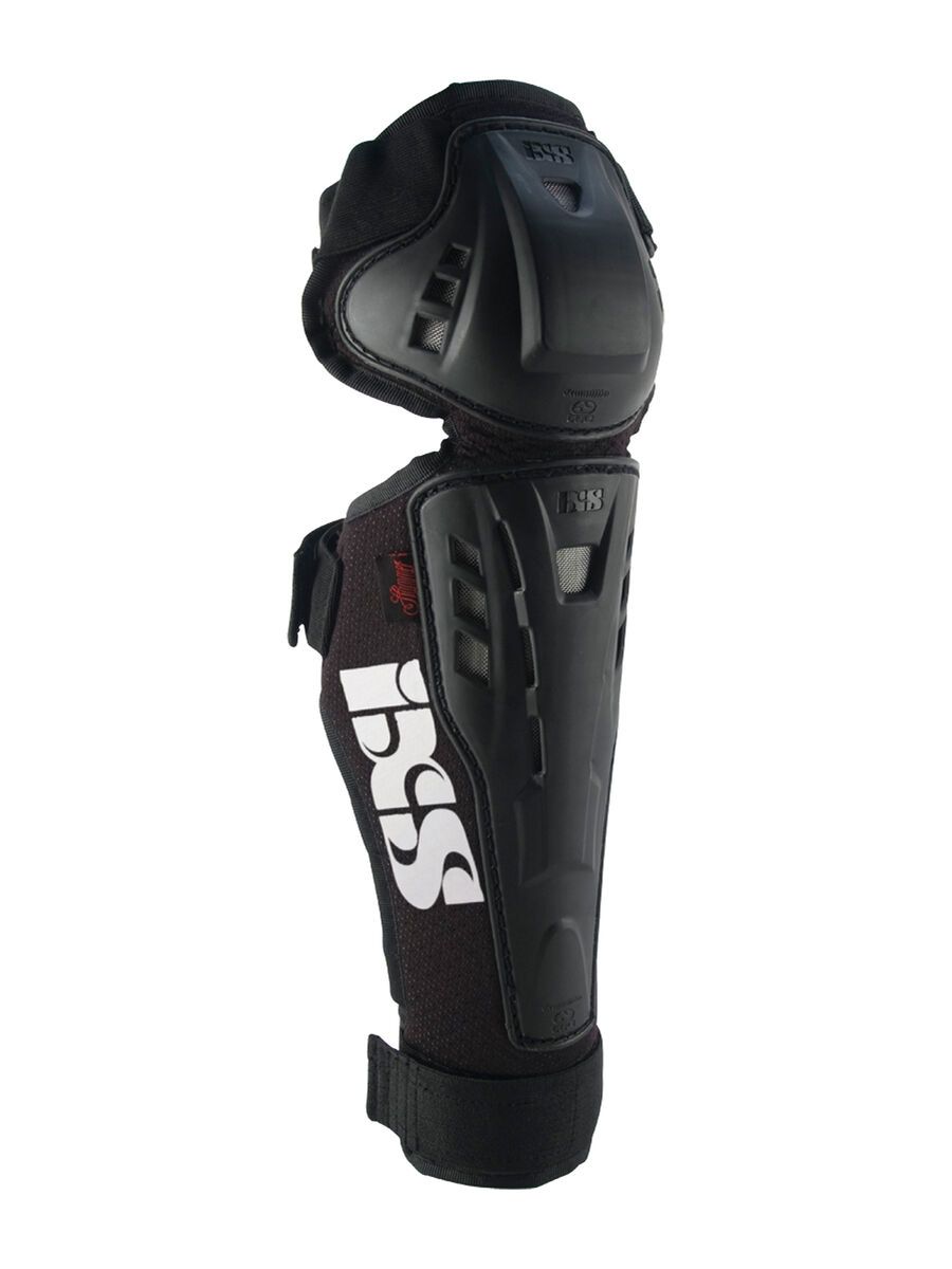 IXS Hammer-Series Knee Guard Kids, black - Bild 1