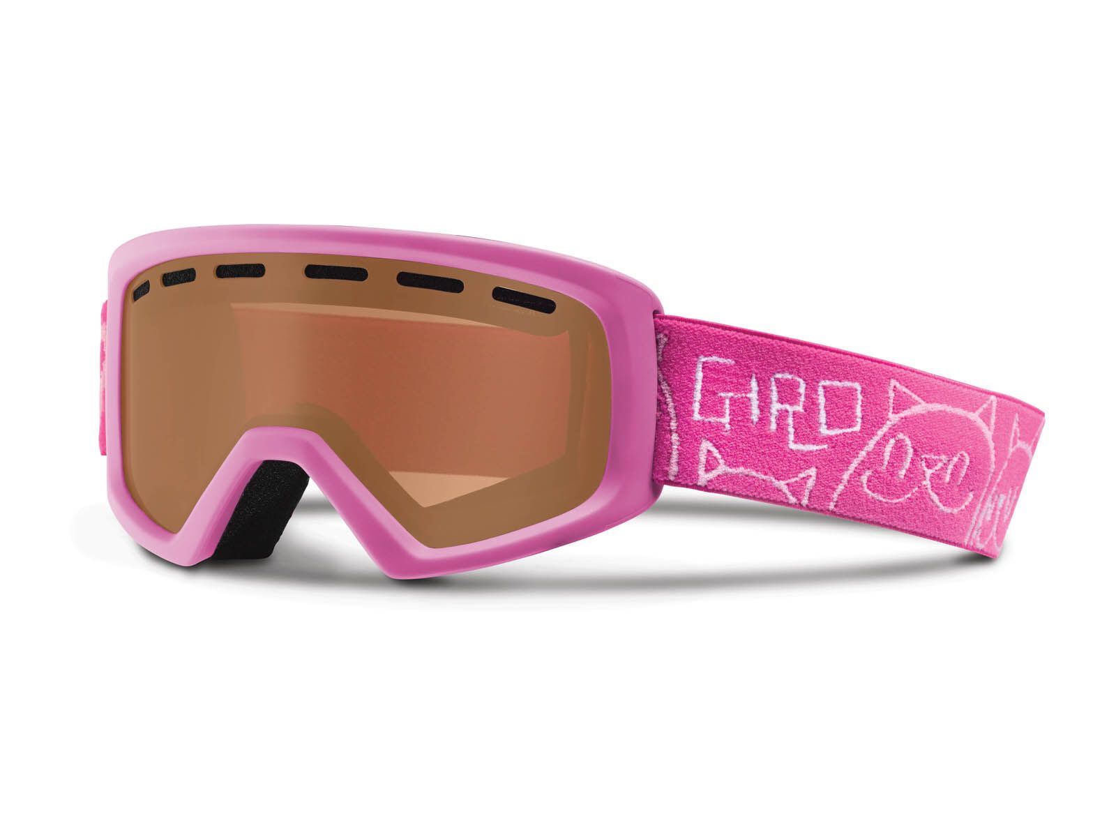 Giro Rev, pink cats/amber rose - Bild 1
