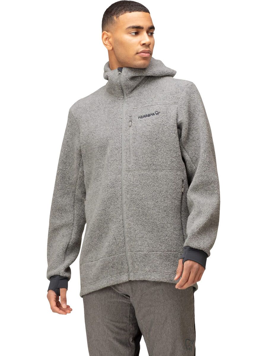 Norrøna Men's Wool Jacket ウールジャケット Lサイズ bb6a1221-f067-4eef-a7f4-